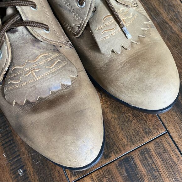 Ariat Tan Leather Men's Boots - Picture 3 of 11